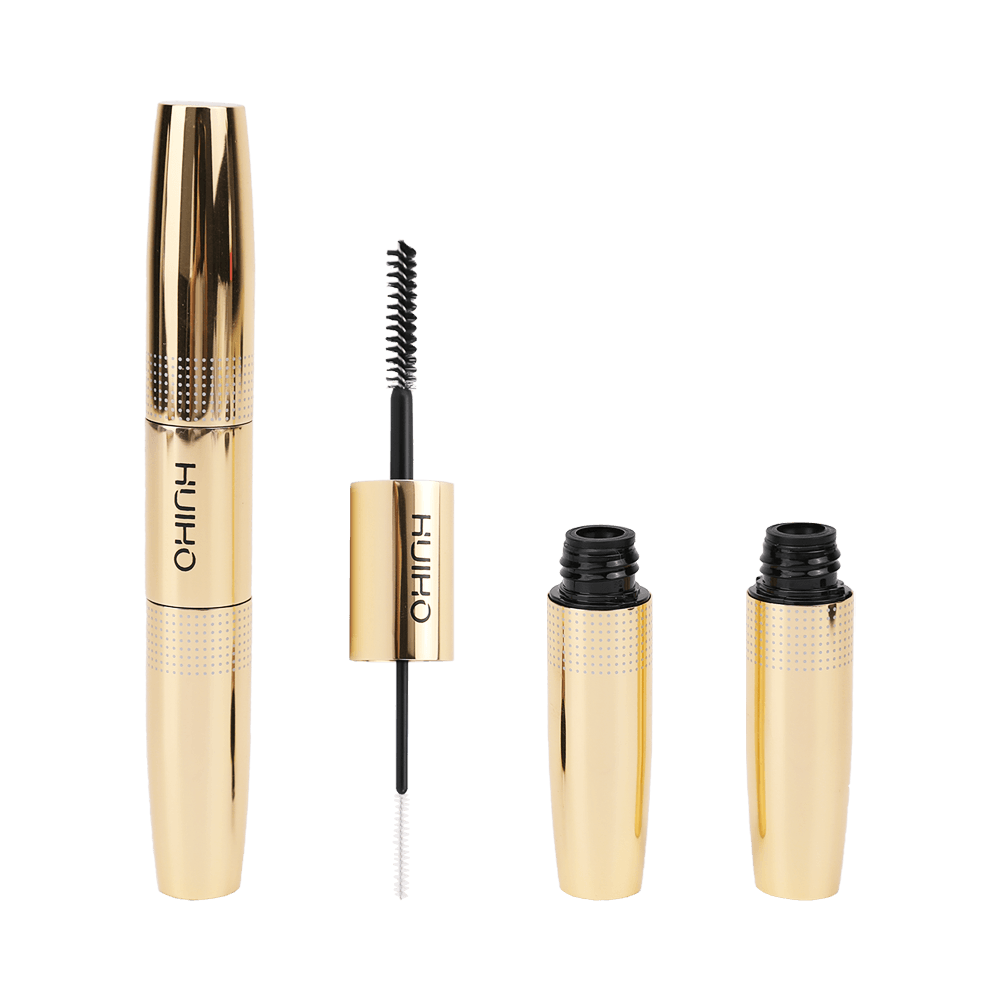 Tube de mascara doré à double extrémité HM1118