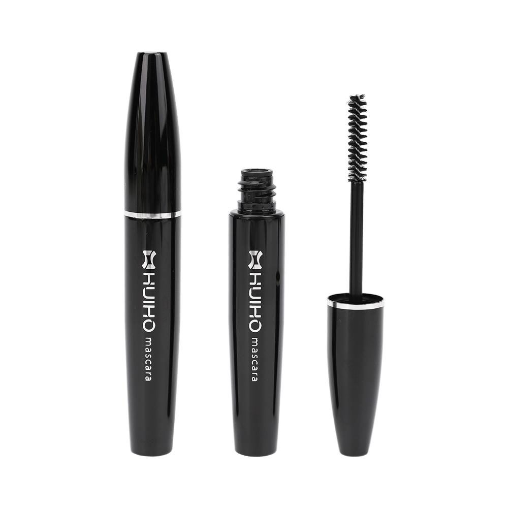 Tube de mascara noir personnalisé en aluminium HM1133