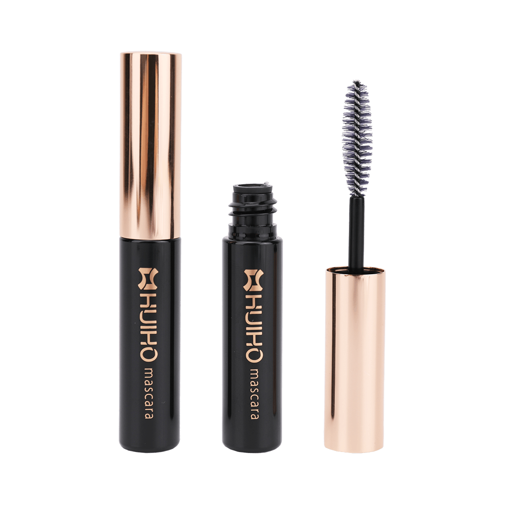 Design tube de mascara noir et baguette dorée HM1168