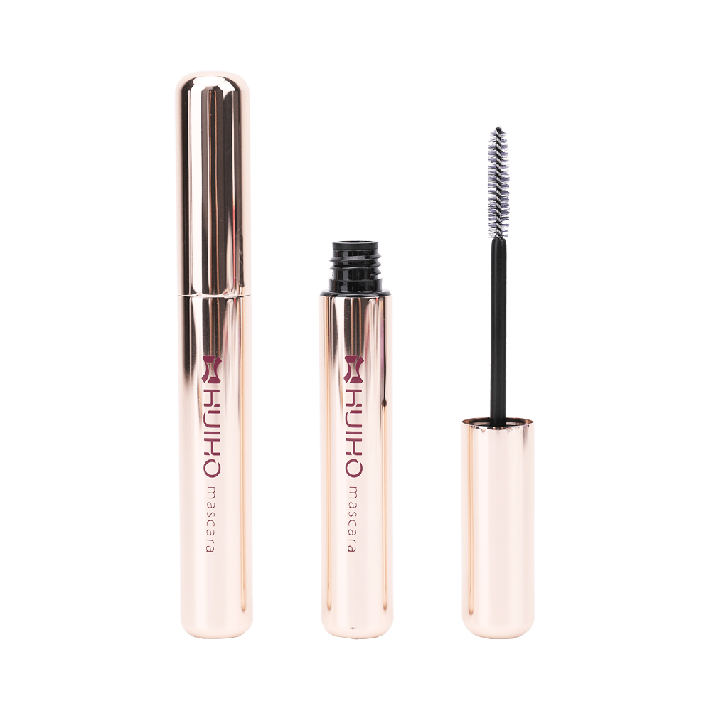 Tube de mascara de luxe doré HM1201