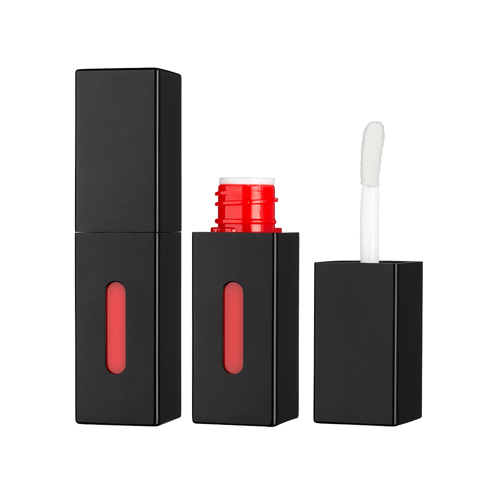 La différence entre l'emballage cosmétique du tube de rouge à lèvres en plastique et l'emballage du tube de rouge à lèvres en aluminium